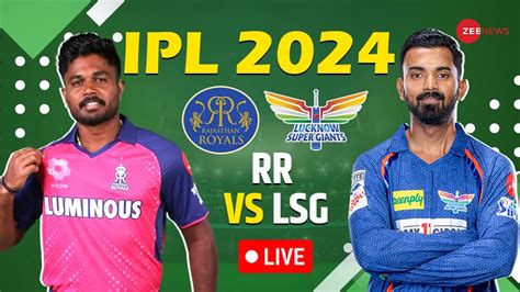 super giants vs royals|RR vs LSG Cricket Scorecard, 4th Match at Jaipur, March 24, 2024.